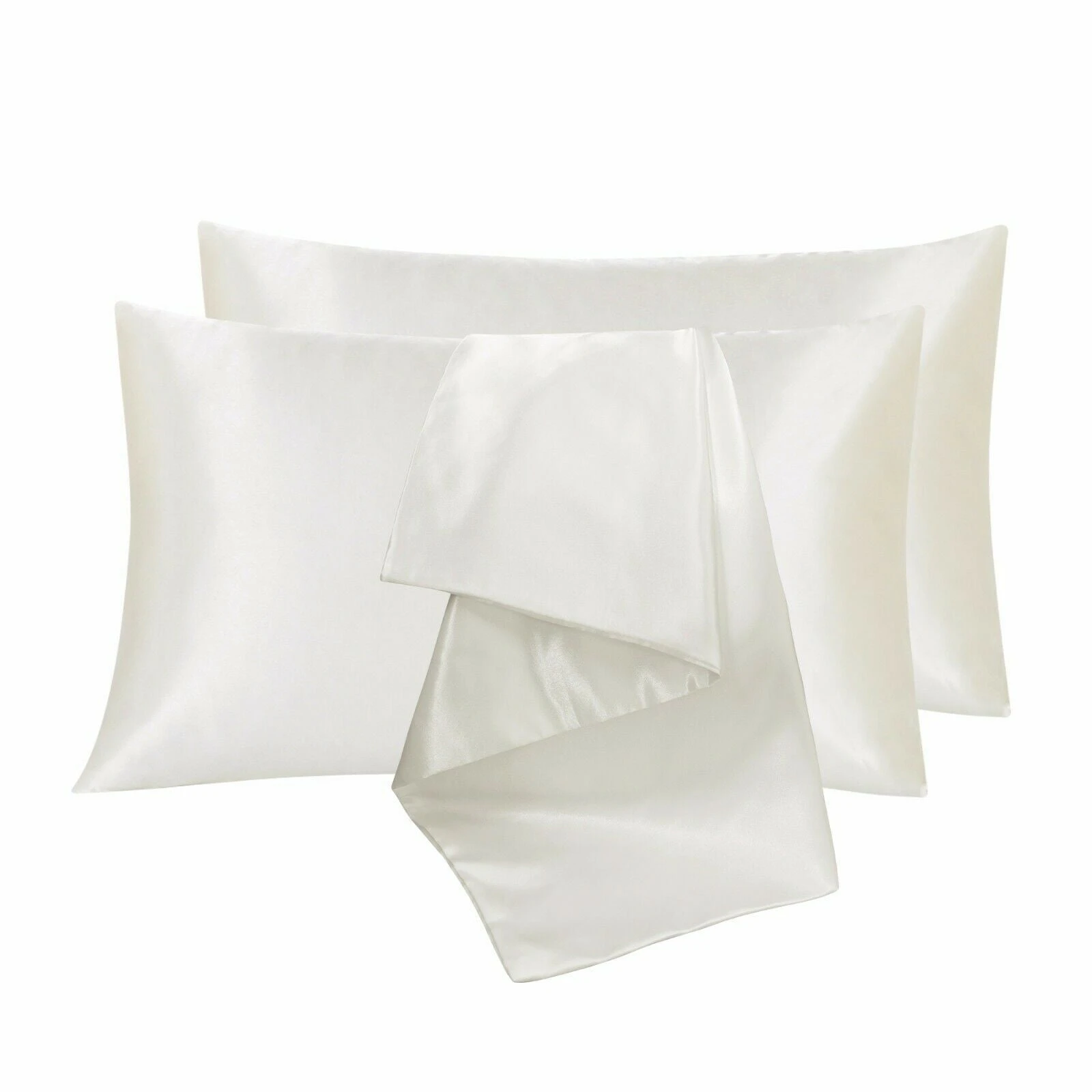 Bedroom Sleeping Pillow Case Protector - Ivory