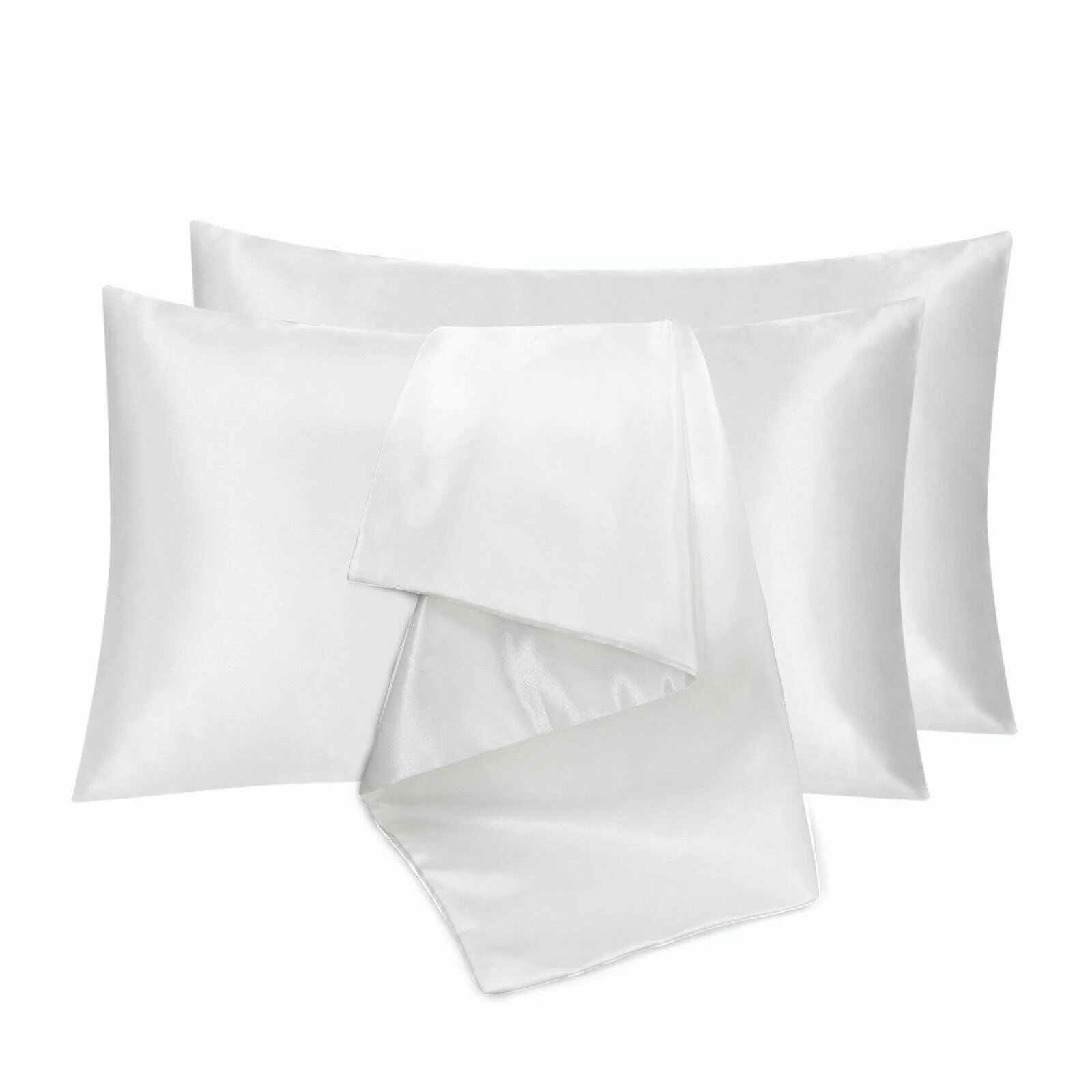 Bedroom Sleeping Pillow Case Protector - Pure White