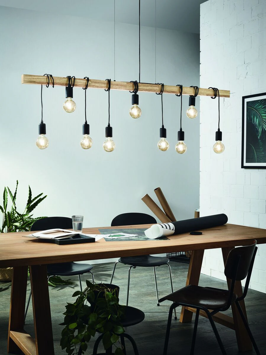 TOWNSHEND 9Lights Industrial Pendant Light