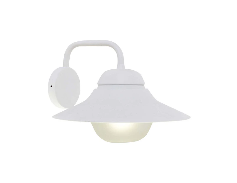 SPY: Exterior Wall Lights with Frosted Diffuser IP44 Matte White