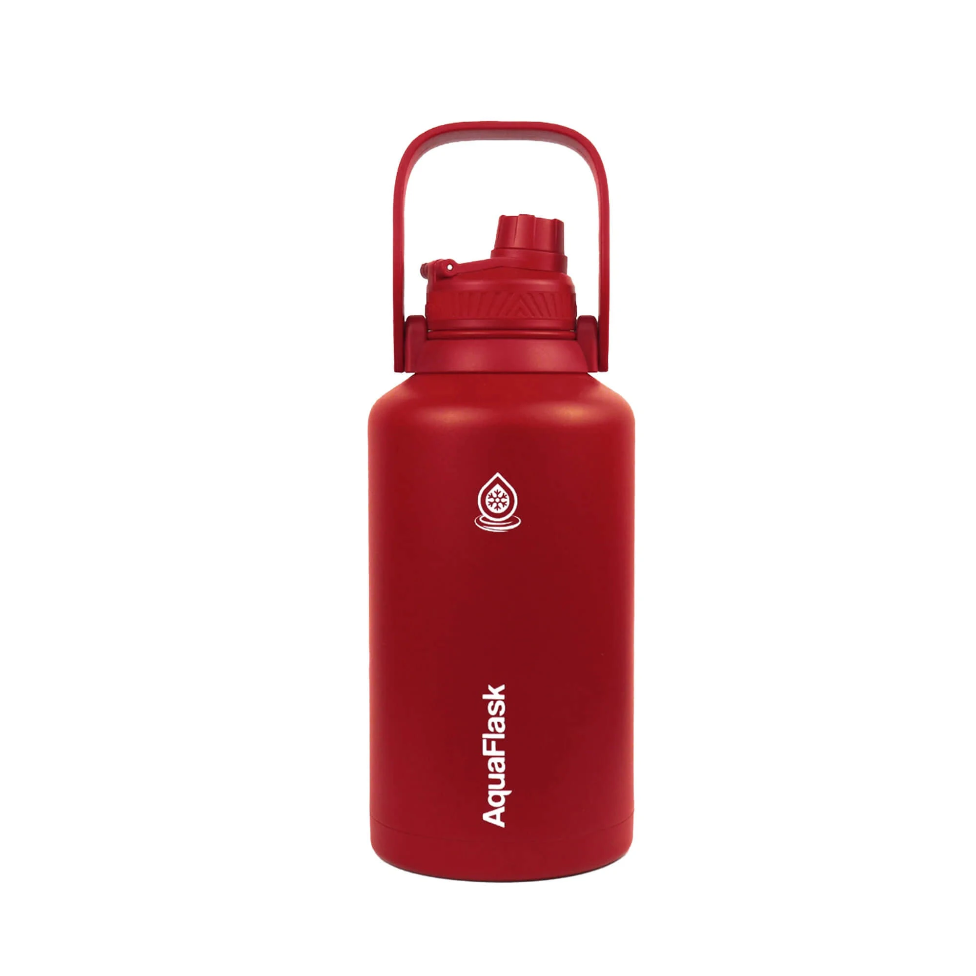 AquaFlask Original Vacuum Insulated Water Bottles 1890mL (64oz) - Cherry Red