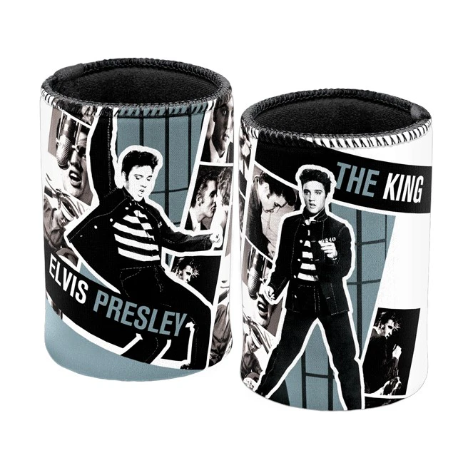 Elvis Presley Jailhouse Rock Can Cooler Stubby Holder