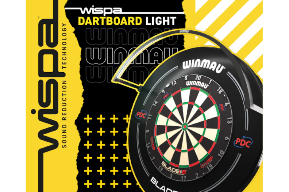 Winmau Darts WISPA's Dart Board LIGHT for Wispa Sound Reduction System