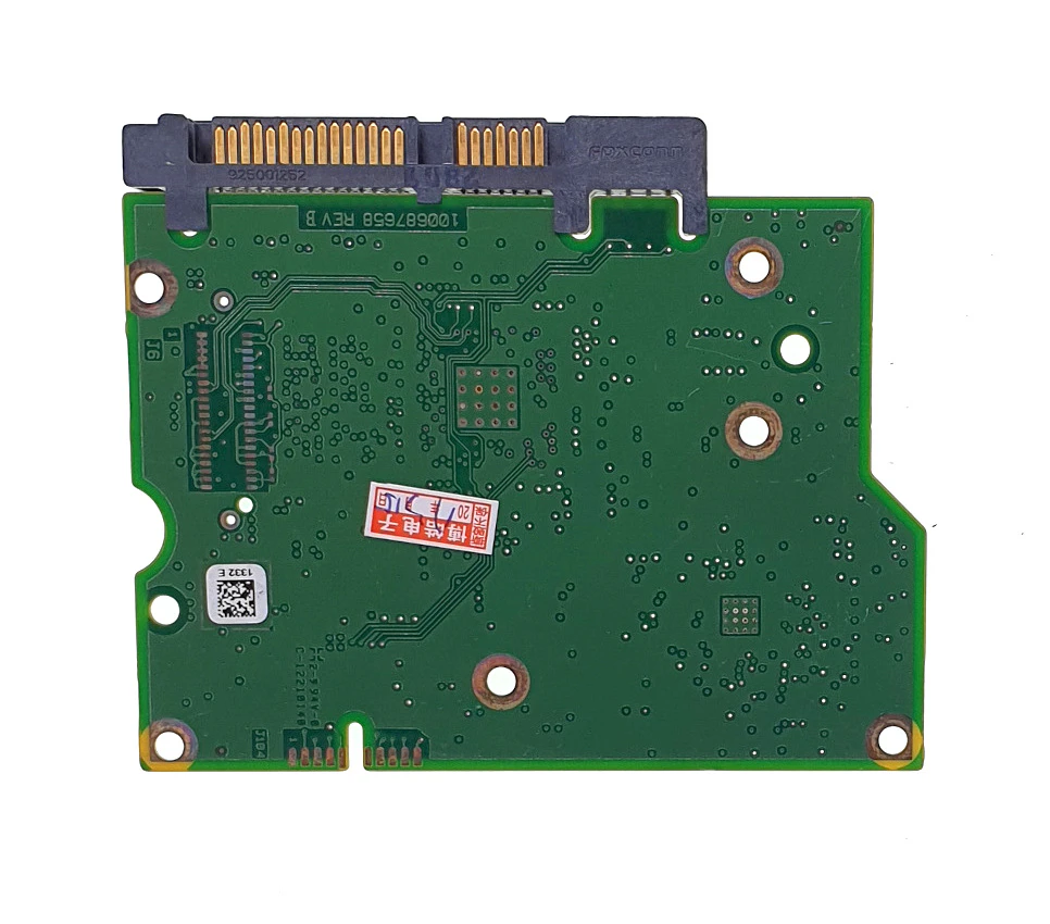 Seagate 3.5" SATA Hard Drive ST2000DM011 ST1000DM003 ST3000DM001 Barracuda 7200.12 HDD PCB Board Circuit Control Logic Board 100687658 - Rev-B - Refurbished Grade B