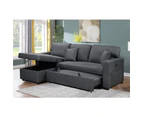 Foret 3 Seater Sofa Bed Modular Corner Pullout Lounge couch