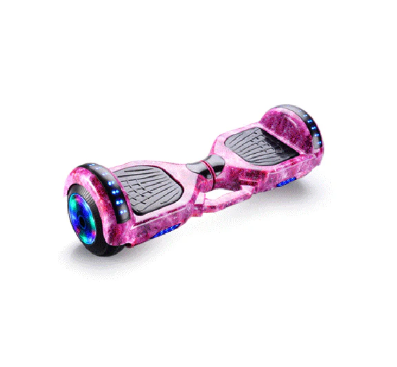 60cm Hoverboard Scooter Self Balancing Electric Hover Board Skateboard Starry Purple