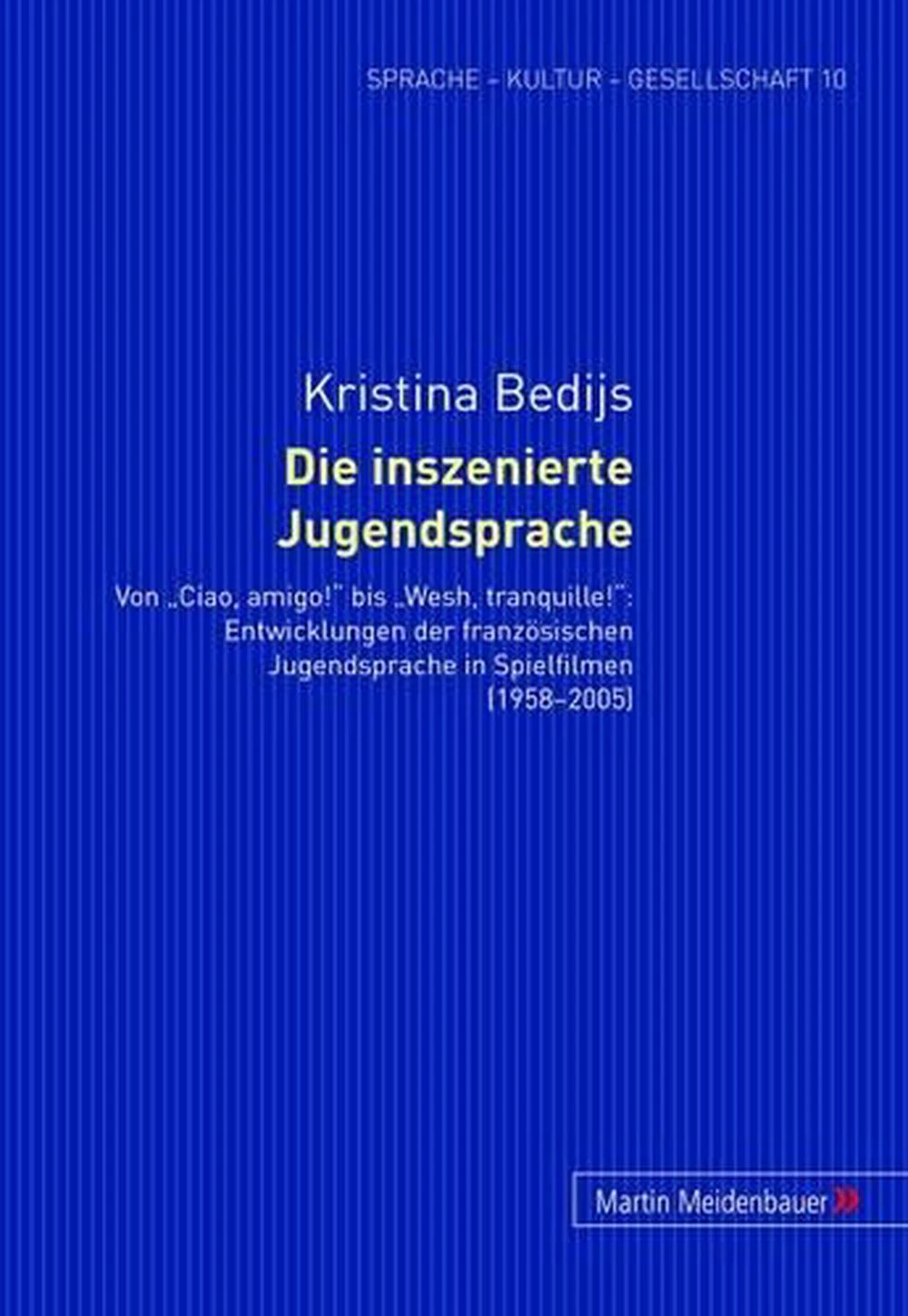 Die Inszenierte Jugendsprache