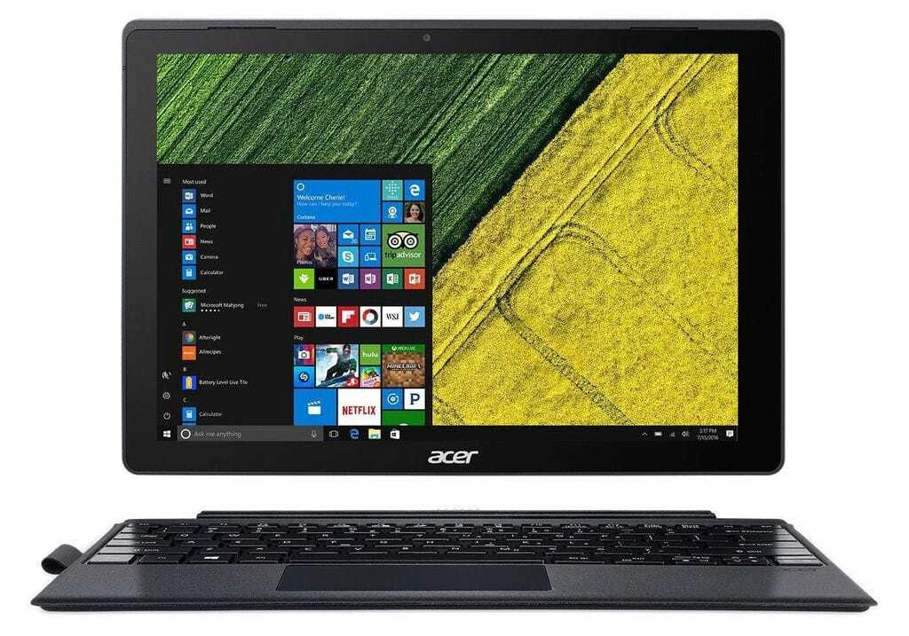 Acer Switch 5 2-in-1 Intel i5 7200U 2.50GHz 8GB RAM 256GB SSD 12.5" Win 10 - B Grade - Refurbished Grade B