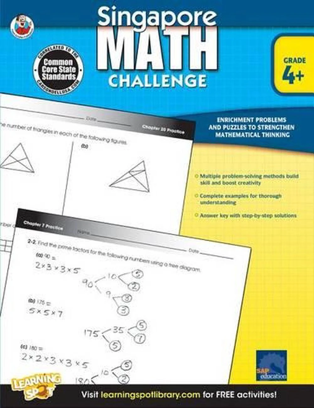 Singapore Math Challenge, Grades 4 - 6