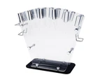 18 Pc Knife Set With Block And Sharpener