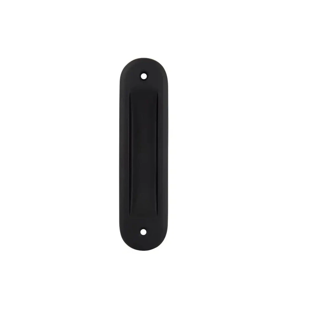 Gainsborough Flush Pull Radius Corner Matte Black 390MBC