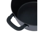 Non-Stick Casserole, Linear  24cm  - Anko