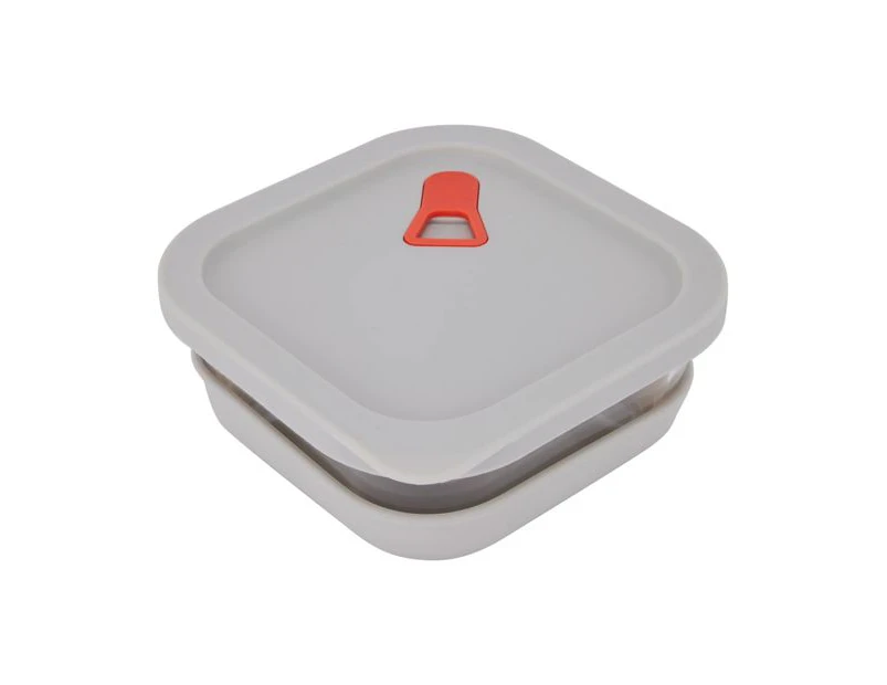 Glass Container with Silicone Lid, 700ml  - Anko