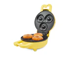 Mini Donut Maker, Yellow - Anko