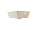 Felt Flat Tub, Beige - Anko