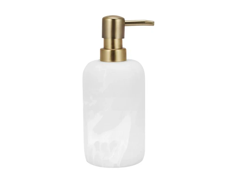 Soap Dispenser, Resin White - Anko