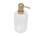 Soap Dispenser, Resin White - Anko