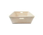 Felt Flat Tub, Beige - Anko