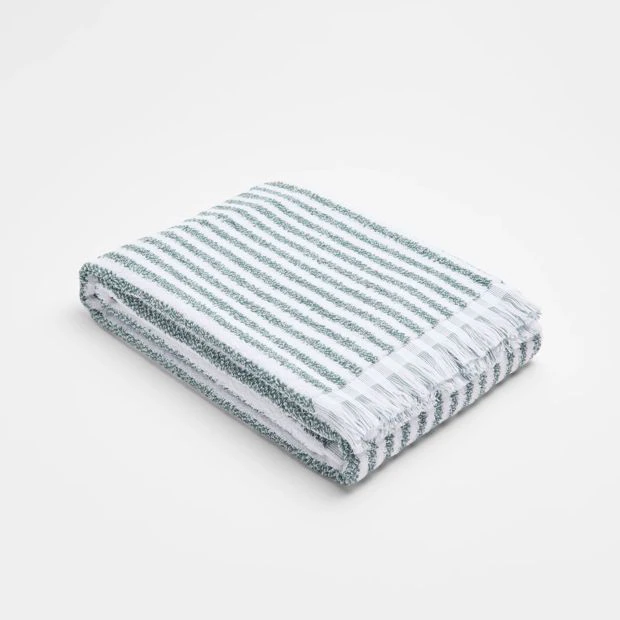 Target Australian Cotton Marle Striped Bath Towel -  Hugo