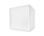 Modular Storage Drawer, Square Large White - Anko