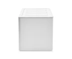 Modular Storage Drawer, Square Large White - Anko