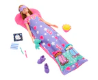 Barbie Doll & Puppy Slumber Party Playset