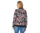 ROCKMANS -  Longsleeve Paisley Printed Bomber