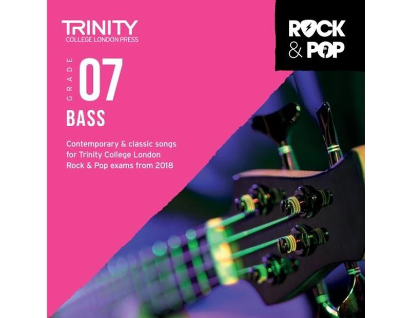 Trinity College London Rock & Pop 2018 Bass Grade 7 CD Only