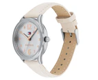 Tommy Hilfiger Blush Leather White Dial Women's Watch - 1781801