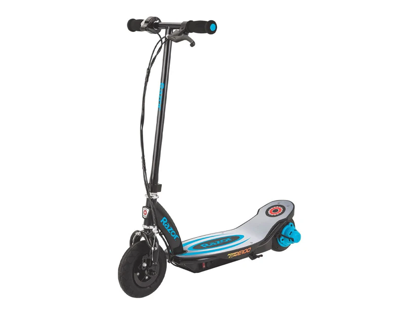 Razor PowerCore E100 Electric Scooter - Blue Aluminium Deck 100W 24V 8Y+