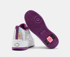 Heelys Girls' POP Strive Skate Shoes - White/Purple/Hot Pink