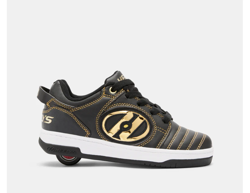 Heelys Boys' Voyager Skate Shoes - Black/Gold