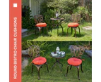 Round Bistro Outdoor Chair Cushions