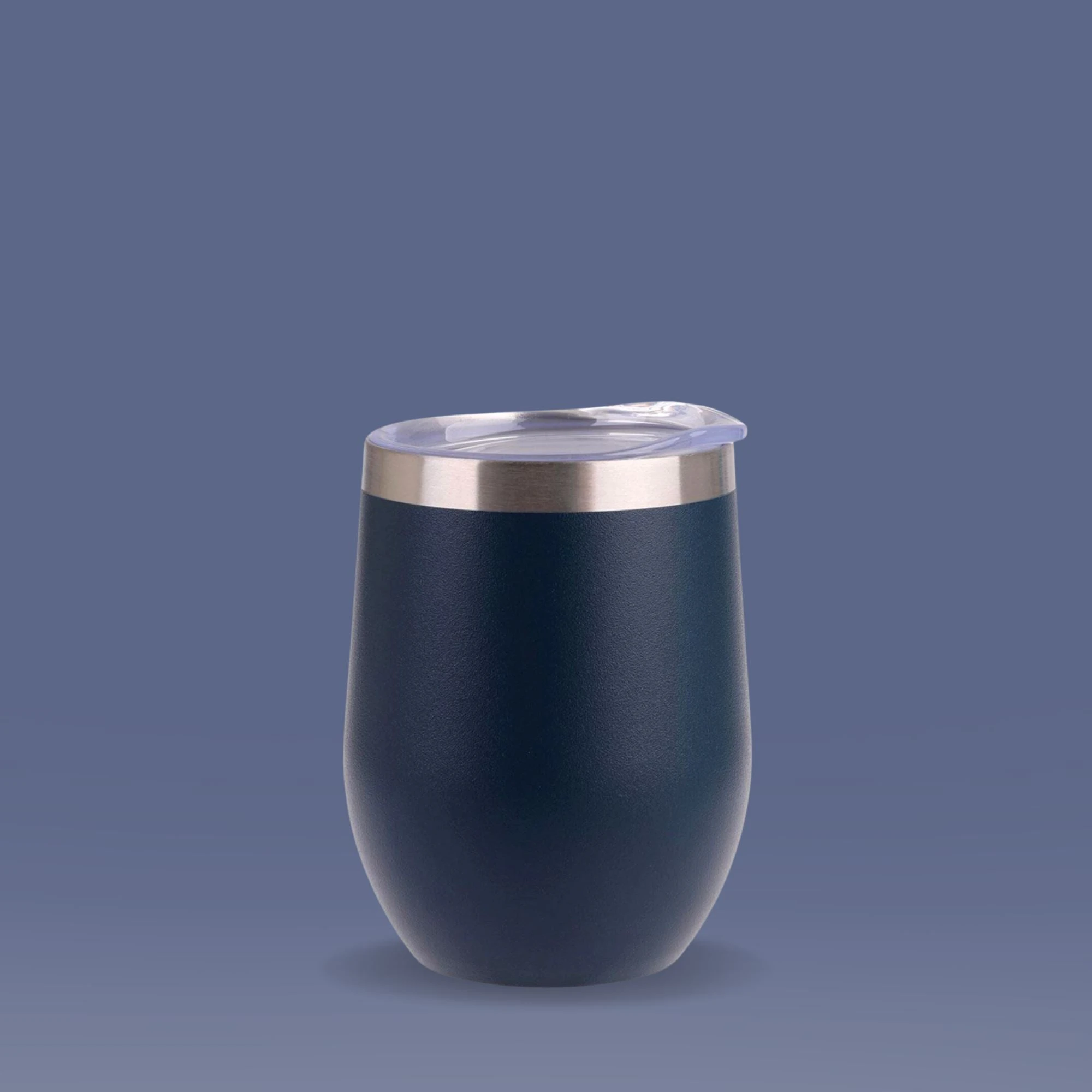 Insulated Wine Tumbler Matte Navy 330ml