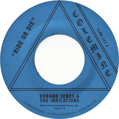 Durand Jones & The Indications - Ride Or Die / More Than Ever - Red  [7-INCH SINGLE] Colored Vinyl, Red USA import