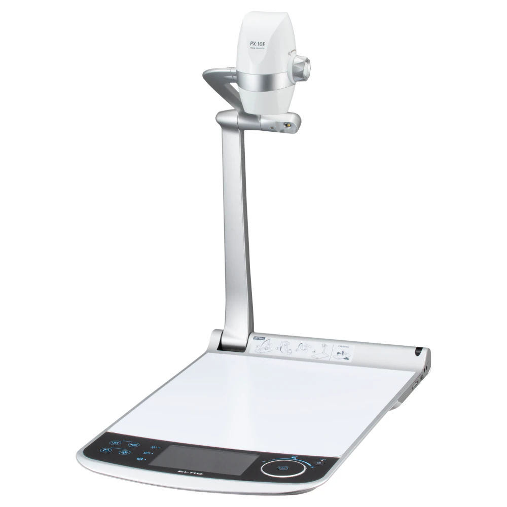 Elmo PX-10E Visual Presenter 2K FHD 12x Zoom HDMI VGA RS-232C Document Camera