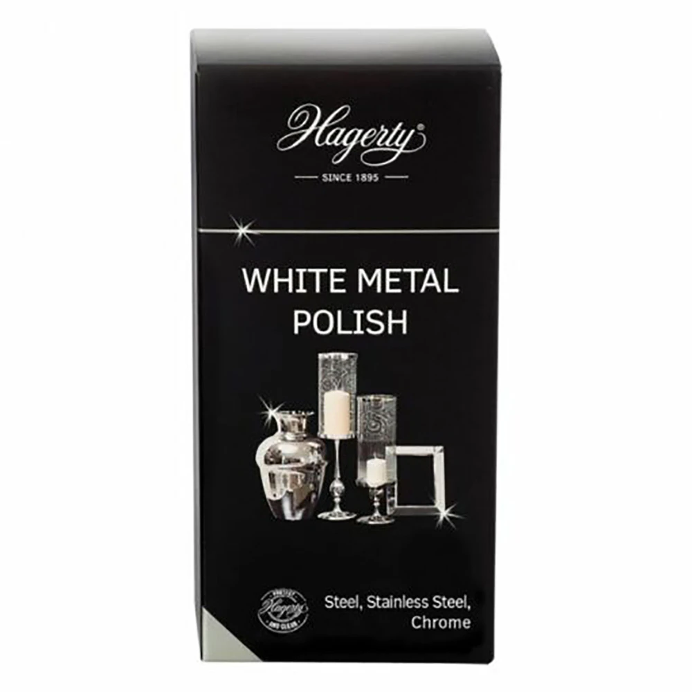 Hagerty Cleaning Products White Metal Steel Cleaning Shine Polish 250ml