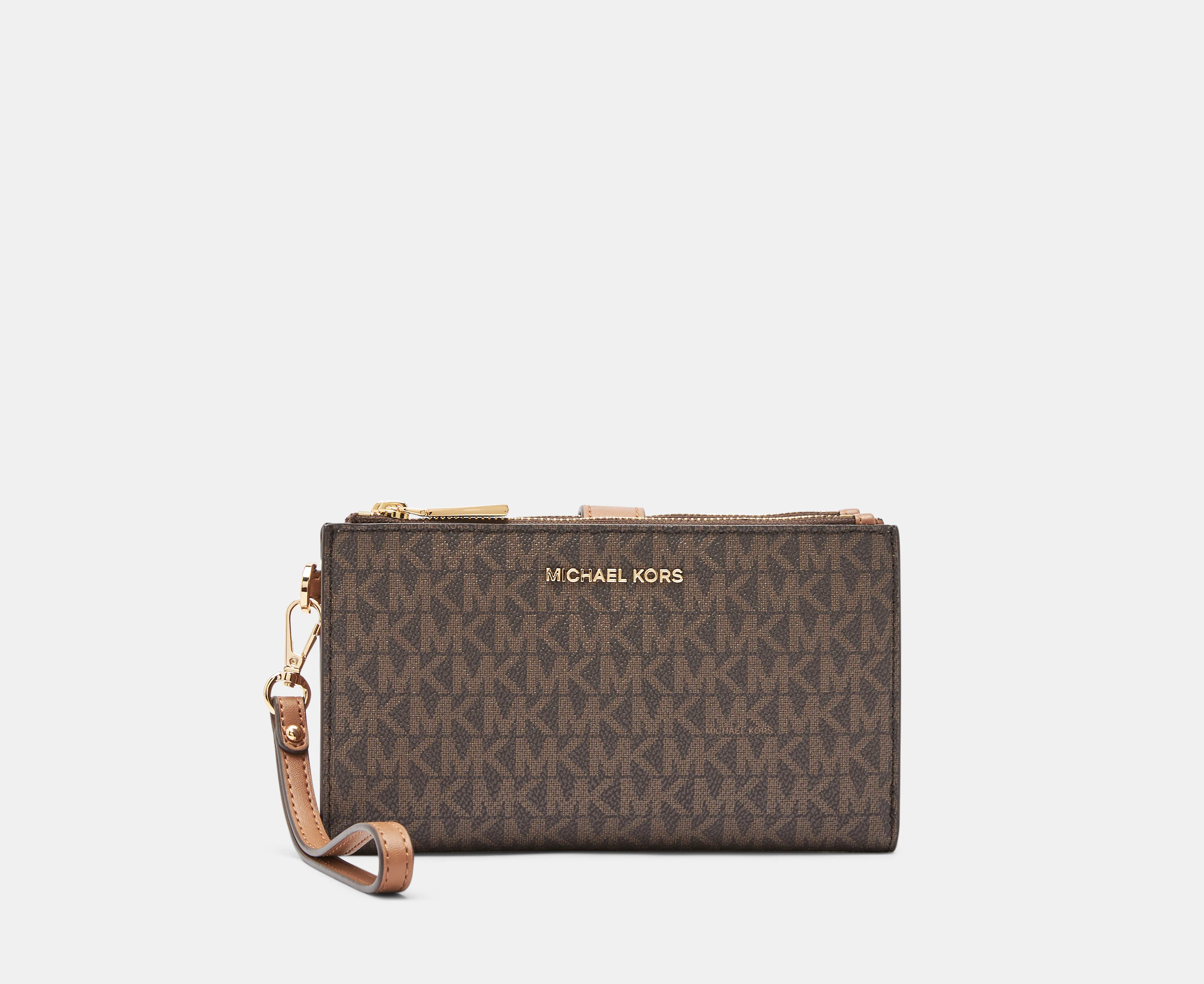 Michael Kors Jet Set Logo Smartphone Wallet - Brown