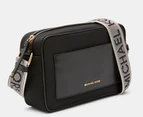 Michael Kors Jet Set Nylon Garbadine Crossbody Bag - Black