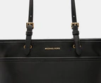 Michael Kors Winston Medium Top Zip Pocket Tote Bag - Black