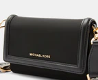 Michael Kors Jet Set Nylon Garbadine Smartphone Crossbody Bag - Black