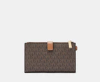 Michael Kors Jet Set Logo Smartphone Wallet - Brown