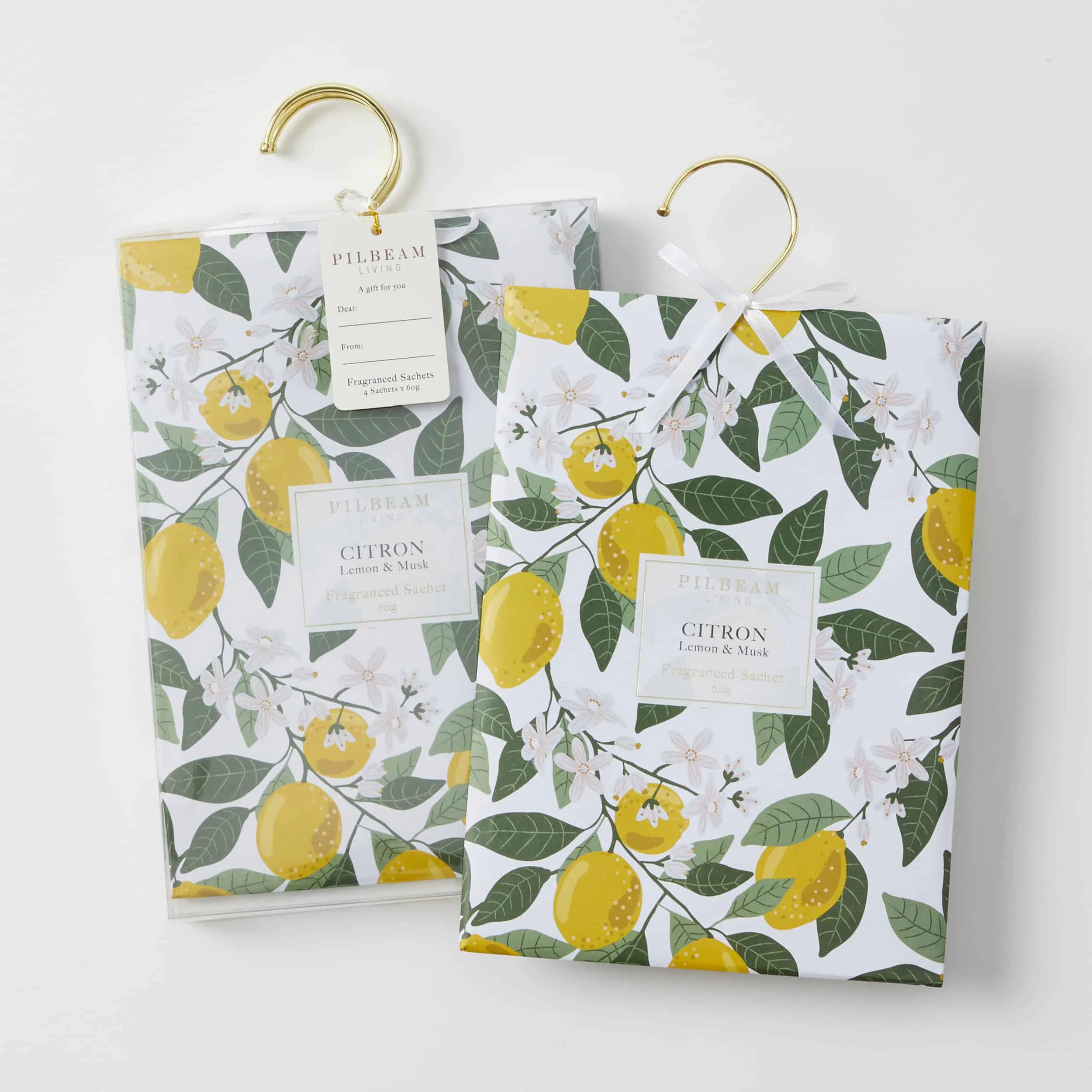 Pilbeam - Citron Scented Hanging Sachets