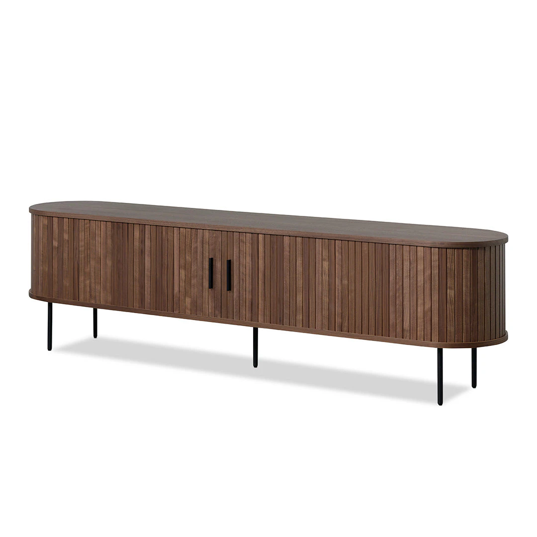 Dania 2m TV Entertainment Unit - Walnut