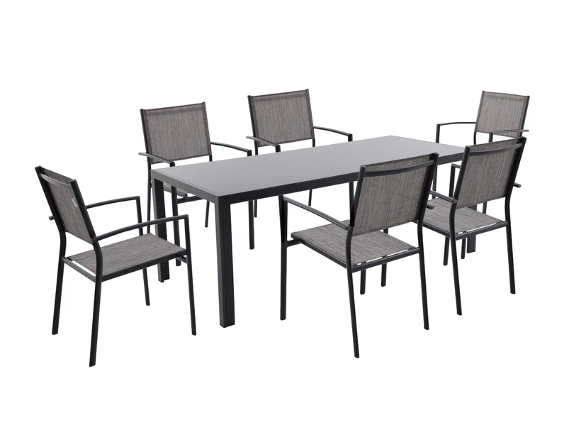 Malmo 7 Piece Dining Setting Dining Setting