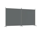 2-Panel Room Divider Privacy Screen Partition Stand Folding Privacy Screen