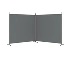 2-Panel Room Divider Privacy Screen Partition Stand Folding Privacy Screen