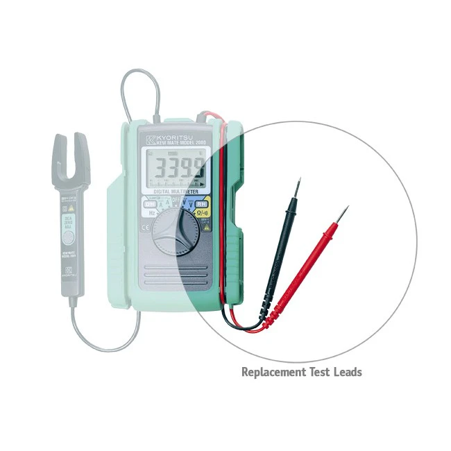 KYORITSU KEWMATELEAD  Replacement Test Leads For  Kewmate 2000  Applicable  Models: Kewmate 2000  REPLACEMENT TEST LEADS