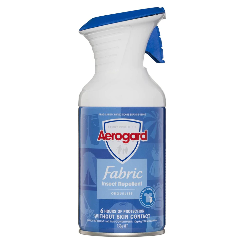 Aerogard 150g Odourless 6H Protection Insect/Mosquito Repellent Spray for Fabric