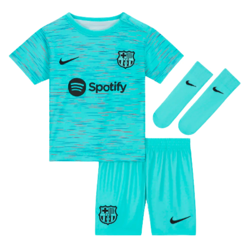 2023-2024 Barcelona Infants Baby Third Kit